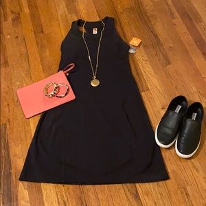 Lucy brand activewear black dress!
